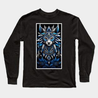 Lion Tribal Spirit Long Sleeve T-Shirt